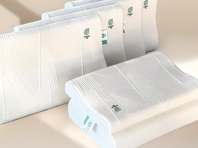 Bedroom Contoured Orthopedic Memory Foam Pillow