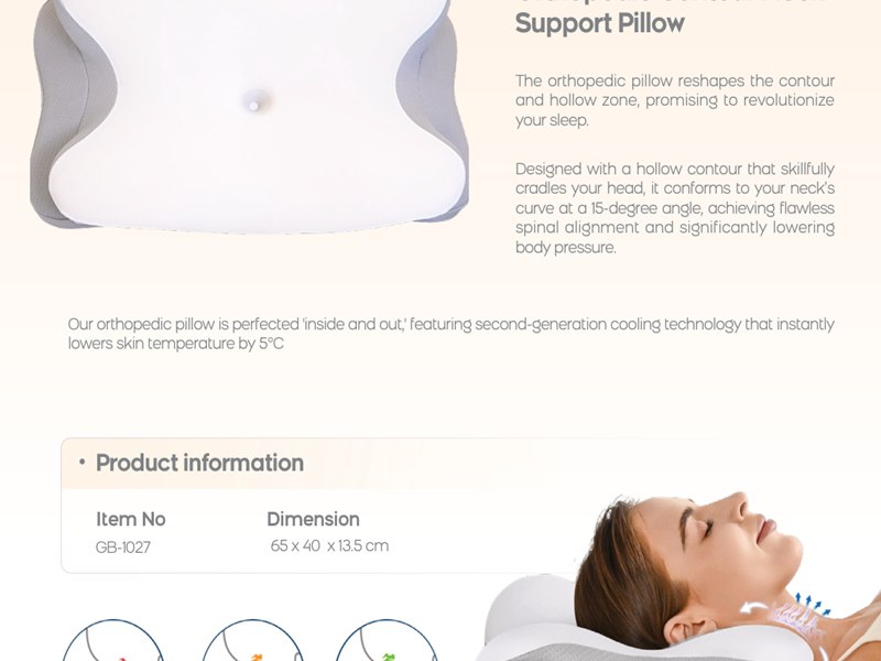 Sleeping Memory Foam Knee Leg Support Pillow